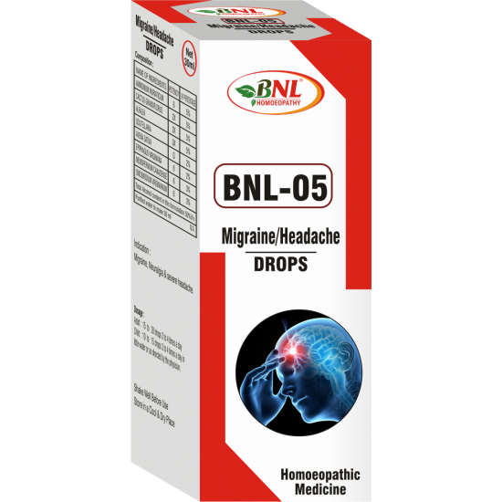 BNL-5 (Migraine/Headache drops)
