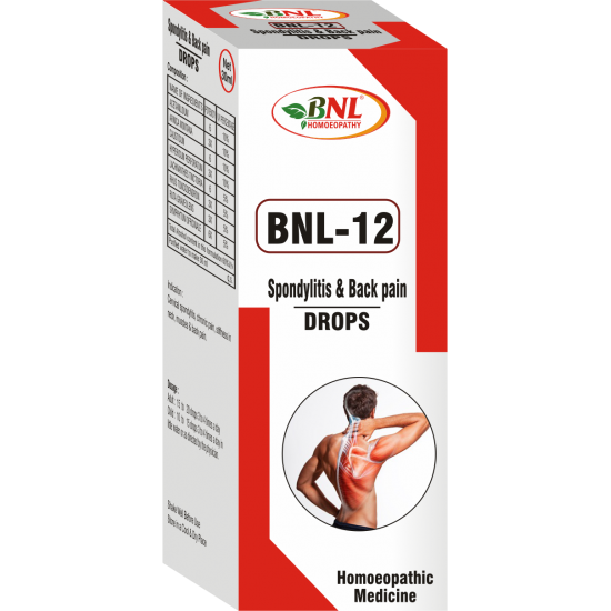 BNL-12 (Spondylitis & Back pain drops)